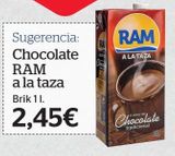 Oferta de Chocolate Ram a la taza por 2,29€ en La Sirena
