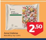 Oferta de Arroz 3 delicias por 2,5€ en La Sirena