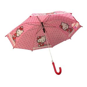 Oferta de Paraguas infantil Hello Kitty con diferentes ilustraciones 48cm por 4,95€ en Juguetestoday
