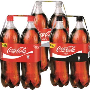 Oferta de Coca-Cola pack 2×2 L. (clásica, zero o zero/zero) por 3,72€ en Super Alcoop