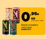 Oferta de Bebida energética varios tipos ENERYETI por 0,95€ en Supeco