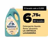 Oferta de Detergente líquido flores silvestres LA ANTIGUA LAVANDERA por 6,75€ en Supeco