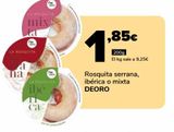 Oferta de Rosquita serrana ibérica o mixta DEORO por 1,85€ en Supeco