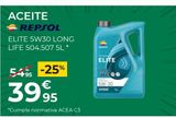 Oferta de Aceite para motor Repsol por 39,95€ en Feu Vert