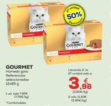Oferta de Comida para gatos Gourmet por 7,95€ en Kiwoko