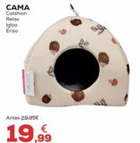 Oferta de Cama para perros por 19,99€ en Kiwoko