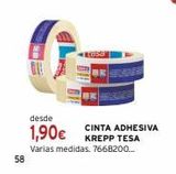 Oferta de Cinta adhesiva tesa por 1,9€ en Cadena88