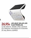 Oferta de Aplique solar Solar por 26,95€ en Cadena88