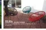 Oferta de Sillones Vintage por 53,5€ en Cadena88