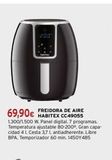 Oferta de Freidora de aire Habitex por 69,9€ en Cadena88