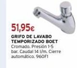 Oferta de Grifo de lavabo  por 51,95€ en Cadena88