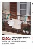 Oferta de Tendedero Habitex por 12,9€ en Cadena88