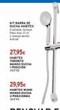 Oferta de Barra de ducha  por 27,95€ en Cadena88
