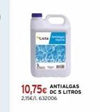 Oferta de Antialgas Lista por 10,75€ en Cadena88