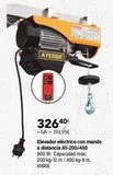 Oferta de Elevador eléctrico Ayerbe por 32640€ en Cadena88