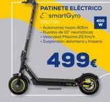 Oferta de Patinete eléctrico  por 499€ en Euronics