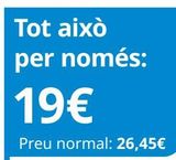 Oferta de Comida rápida por 26,45€ en IKEA