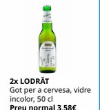 Oferta de Vaso de cerveza por 3,58€ en IKEA