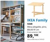 Oferta de Mesa plegable por 99€ en IKEA
