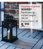 Oferta de Farol por 5,99€ en IKEA