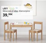 Oferta de Mesa infantil por 39,99€ en IKEA
