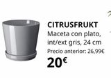 Oferta de Macetas por 20€ en IKEA