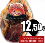 Oferta de Jamón deshuesado bodega ElPozo  por 12,5€ en Unide Supermercados