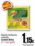 Oferta de Bayeta multiusos amarilla Scoth-Brite  por 1,15€ en Unide Supermercados