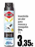 Oferta de Insecticida sin olor para moscas y mosquitos Oro  por 3,35€ en Unide Supermercados