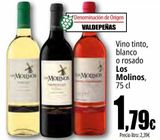 Oferta de Vino tinto, blanco o rosado Los Molinos  por 1,79€ en Unide Supermercados