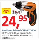 Oferta de Atornillador a batería toolson por 24,95€ en BAUHAUS