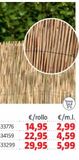 Oferta de Cañizo de bambú por 29,95€ en BAUHAUS