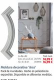 Oferta de Moldura escayola por 14,99€ en BAUHAUS