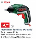 Oferta de Atornillador a batería Bosch por 54,99€ en BAUHAUS