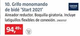 Oferta de Grifo monomando por 94,49€ en BAUHAUS