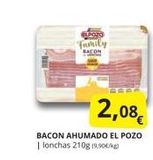 Oferta de Bacon ahumado El Pozo en Supermercados MAS