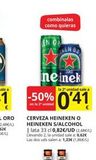 Oferta de Cerveza Heineken en Supermercados MAS
