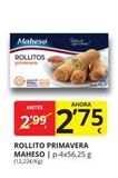 Oferta de Rollitos de primavera Maheso en Supermercados MAS