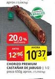 Oferta de Chorizo Premium en Supermercados MAS
