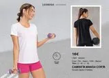 Oferta de Camiseta manga corta por 16€ en Leonisa
