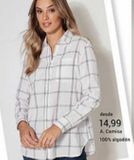 Oferta de Camisa mujer por 14,99€ en Venca