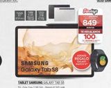 Oferta de TIAM  AGE  SAMSUNG Galaxy Tab $8  TABLET SAMSUNG GALAXY TAB SB 36-Octa Core 2.99 GHz-Bat 8.000  ADEMAS  REGALO GALAXY WATCH  Fanday  wwwww  849  Amar  TE REGALAMOS  100  en Milar