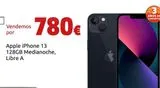 Oferta de Apple iPhone 13 128GB Medianoche, Libre A por 780€ en CeX