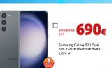 Oferta de Samsung Galaxy S23 Dual Sim 128GB Phantom Black, Libre A por 690€ en CeX