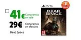 Oferta de Dead Space por 29€ en CeX