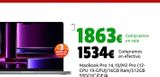 Oferta de MacBook Pro 14,10/M2 Pro (12-CPU 19-GPU)/16GB Ram/512GB SSD/16"/GE/A por 1534€ en CeX