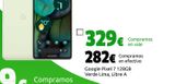 Oferta de Google Pixel 7 128GB Verde Lima, Libre A por 282€ en CeX