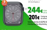 Oferta de Watch Series 8 (GPS) SIN CORREA, Medianoche Aluminio, 41mm, A por 201€ en CeX