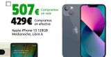 Oferta de Apple iPhone 13 128GB Medianoche, Libre A por 429€ en CeX