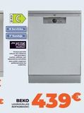 Oferta de ATG  16 Servicios  (  3 Bandeja  ¿Por qué  3-bandeja  Ma  P as  atrak perangan pa  erak  BEKO LAVAVAJILLAS BDFN26640XC  439€  por 439€ en Pascual Martí